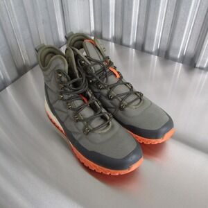Reserved Footwear New York Mens 10 RF1066 Olive Orange Hiking Boots